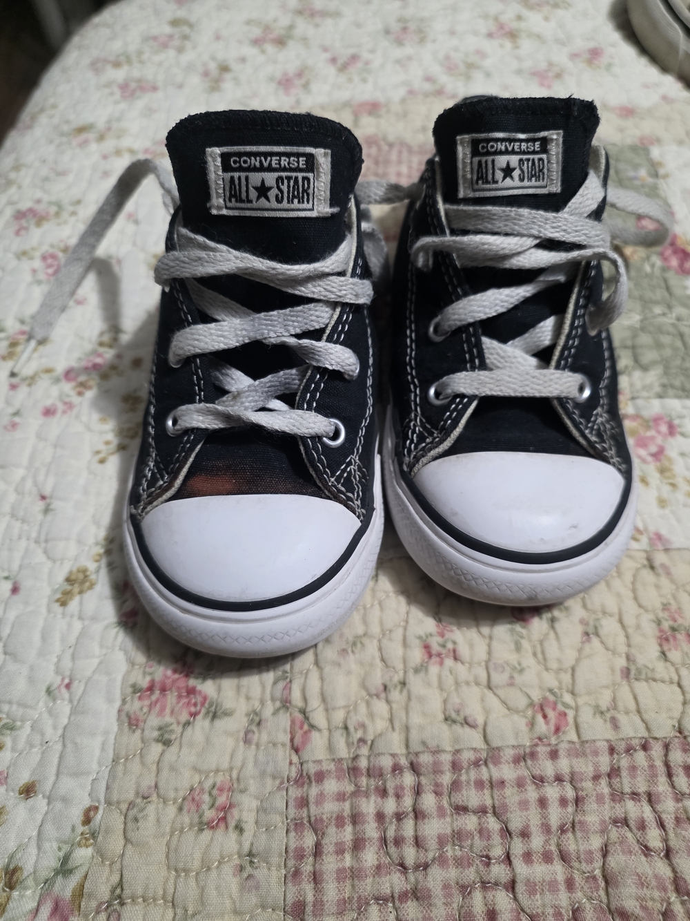 Converse Kids' All Star Low Top Sneakers in Black